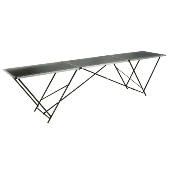 Tapétázó asztal Alu, 75 cm 270 cm